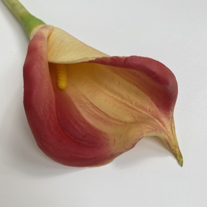JH Factory Skillful Manufacture Big PU Calla <strong>Lily</strong> Bouquet Silk Calla <strong>Lily</strong> <strong>Flowers</strong> for Christmas Graduation Valentine's Day - Product Image 4
