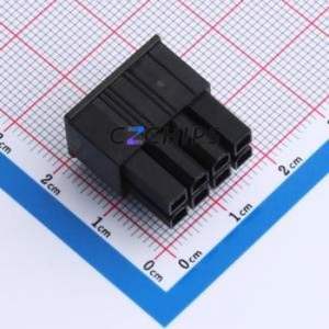 W42012K-8PB123 Housing (Wire-to-Board / Wire-to-Wire) P=4.25mm Connector 2x4P 4.25mm Mini-Fit (MX 4.2) 4.25mm - Product Image 2
