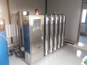 Su Tasarruflu Diyaliz RO Sistemi Dişli Basınçlı Kap 1 Yıl Garanti-%100 İkincil Konsantre Su Yeniden Kullanımı Drenaj Maliyetini Azaltır - Product Image 3