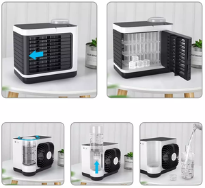 Ventilateur de refroidissement d'air portable mini-ion négatif, alimenté par batterie, ventilateur de bureau en plastique, <span class=keywords><strong>climatiseur</strong></span> <span class=keywords><strong>sans</strong></span> <span class=keywords><strong>fil</strong></span> pour le camping - Product Image 3
