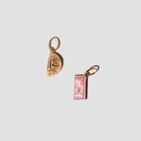 Petits pendentifs de mode pour collier et bracelet, accessoires de bricolage, pendentifs en métal plaqué or 18 carats de haute qualité