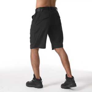 SFB159 ESDY Men Casual Canvas <b>Hiking</b> Cargo Shorts Zipper Fly Waterproof Quick Dry Outdoor Work Multi-Pocket short pants - Product Image 1