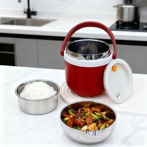 โถอาหารสแตนเลสสุญญากาศปากกว้าง2ชั้น, โถใส่อาหารร้อนพกพาได้กล่องอาหารกลางวัน1.5L/50.72ออนซ์ - Product Image 6