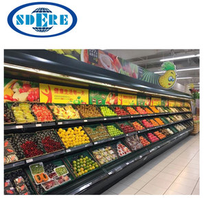 Sử Dụng Hiển Thị Tủ Lạnh Siêu Thị Tủ Lạnh Showcase Cho Trái Cây Và Rau Quả - Product Image 5