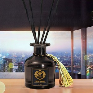 Difusor de Aromas de Vidrio para Espacios Modernos con Varillas <span class=keywords><strong>Negras</strong></span> de 50 ml, Ecológico, Sin Alcohol, Fragancia Natural, Aroma Duradero - Product Image 4