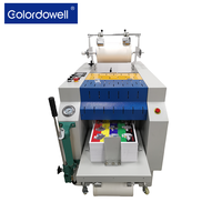 WD-390MAX de plastification de rouleaux à usage intensif Machine à plastifier entièrement automatique avec pompe à air