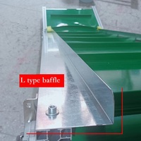 Bande transporteuse en caoutchouc PU PVC lisse de qualité alimentaire ISO/CE pour équipement médical