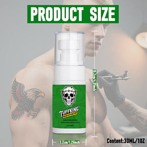 TUFFKING Gentle Safe 30ml Mist Spray Bottle Tatuaje Restauración <span class=keywords><strong>Piercing</strong></span> Aftercare Salons Studios Uso en el hogar Maquillaje permanente - Product Image 6