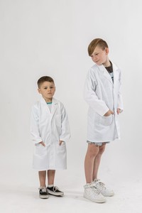 Disfraces para niños, batas blancas de laboratorio, disfraz de médico, enfermera, <span class=keywords><strong>cirujano</strong></span>, batas de laboratorio, batas de laboratorio de tela muy populares y suaves con precio al por mayor - Product Image 2