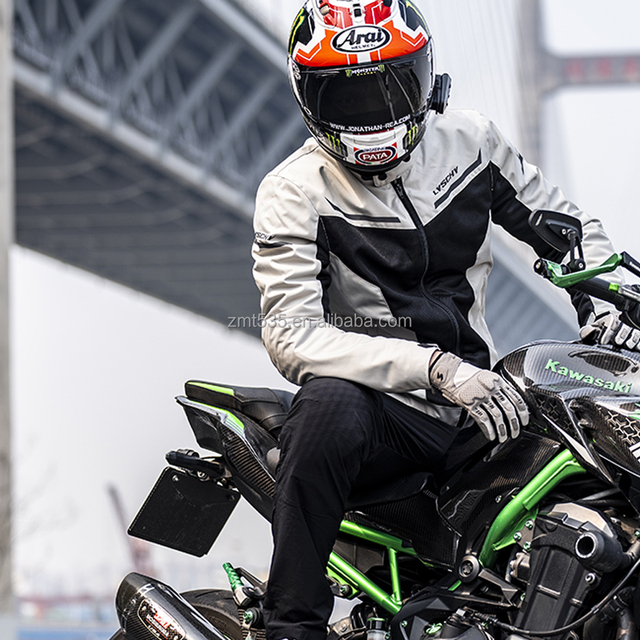 Ly2057 Breathable Summer Mesh Adults Riding Cool Motorcycle Motorbike Racing Jacket Clothing