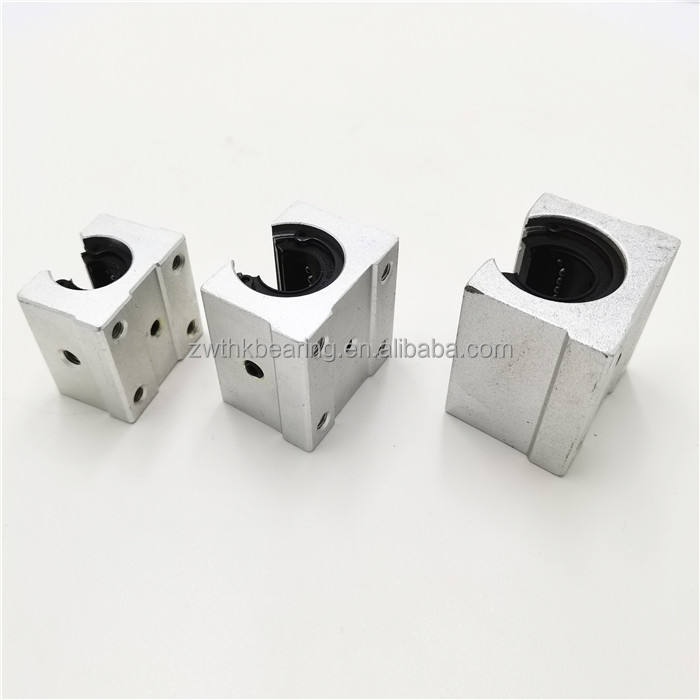China SBR Series Bearing SBR20UU Open Linear Motion Bearing Block Slide ...