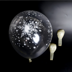 Ballons en latex de 12 pouces à motif <span class=keywords><strong>girafe</strong></span>, 100 par couleur par paquet, imprimés vache, flocon de neige, feuille, thème zoo, décoration d'anniversaire - Product Image 5