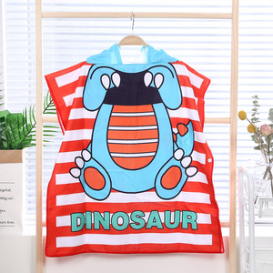 Vendita diretta in fabbrica asciugamano da bagno per <span class=keywords><strong>bambini</strong></span> mantello per <span class=keywords><strong>bambini</strong></span> accappatoio con cappuccio stampa cartone animato asciugamano da bagno indossabile all'ingrosso - Product Image 6