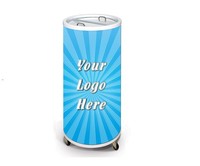 Glacière électrique portable ronde de 50 L pour fêtes, personnalisable en gros, pour bière et boissons en bouteille