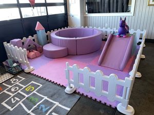 Personalizzabile per bambini viola Soft <span class=keywords><strong>Play</strong></span> attrezzature per feste a noleggio parco giochi al coperto per bambini Soft <span class=keywords><strong>Play</strong></span> - Product Image 4