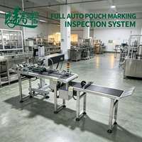 Équipement de marquage laser automatique multi-spécifications pour sachets composites en aluminium, contrôlé par PLC, avec traçabilité par lots et inspection par codage