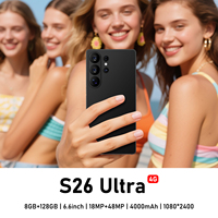 Perangkat Canggih S26 Ultra 5G Smartphone 7.3 Inci 2K 16GB+1TB Android 15 Versi Deca Core Ponsel Dual SIM