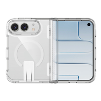 Coque de protection magnétique transparente pliable antichoc avec béquille rétractable pour iPhone DUO – Nouveauté en gros