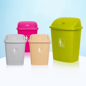 13 Gallon Keuken Afval Bin Plastic Vuilnisbak Met Deksel