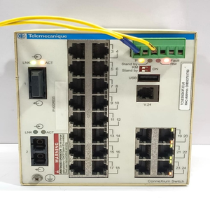 Sofort Lieferbar Original Tcsesm243f2cu0 Connexium Managed Switch - 22 Ports für Kupfer + 2 Port PLC-Anbieter - Product Image 1