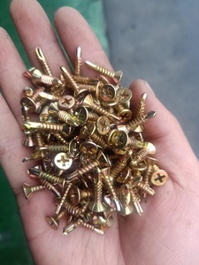สกรูเจาะยิปซัมหัวแบนเกลียวละเอียด เหล็กกล้าคาร์บอนคุณภาพสูง ขนาด 3.5x25 มม. 6x1 นิ้ว สีดำ - Product Image 2