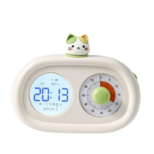 Multi-function Visual Timer Kids Time Management Pomodoro Alarm Study Timer Kitchen Productivity Timer Visual for Kids