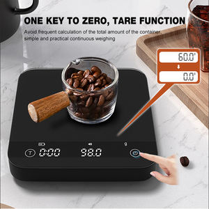 Nouvelle maison poussée à la main 0.1g ingrédients de balance à café appelés balance domestique avec minuterie balance à expresso - Product Image 2