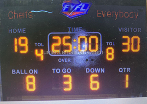 Không dây từ xa đếm ngược lên điện tử kỹ thuật số bóng đá scoreboard <span class=keywords><strong>LED</strong></span> kỹ thuật số biển và hiển thị cho các sự kiện thể thao - Product Image 3