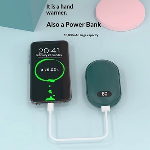 Set Hadiah Musim Dingin Mini Portabel Luar Ruangan dengan Pemanas Cepat, Pengatur Suhu 3 Tingkat, Magnetik Pintar 2-in-1, Bodi ABS Tahan Api - Product Image 4