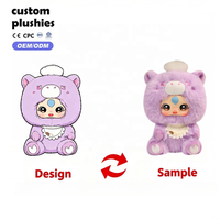 Peluche Poney Mignon de Dessin Animé, Poupée en Peluche Douce, Vente en Gros, Fabricant de Jouets en Peluche Personnalisés, Peluches et Cadeaux Personnalisés pour Enfants