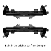 Support de treuil en acier pour Leopard 5 Smart Driving Edition, support de montage de treuil, berceau de treuil, accessoires de châssis de voiture Bao5
