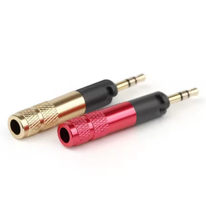Conector de Auriculares con Adaptador de Metal Chapado en Oro de 2.5mm para HD558 HD518 <span class=keywords><strong>HD598</strong></span> - Product Image 5