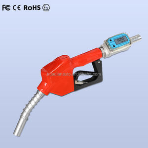 デジタル小型油燃料流量計 4-20mA Rs485 ガス質量流量計 低価格パルスフランジマイクロタービン流量計 LCDディスプレイ付き - Product Image 1