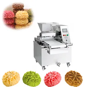 PLC Control Cookies And Soft Biscuit Production Line Cookie Making Machine