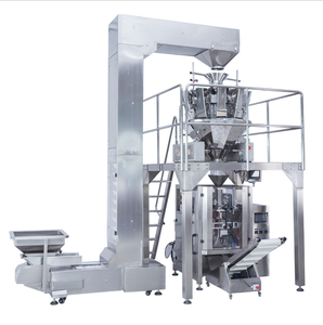 Completamente automatico a 10 teste per pesare patatine fritte con patatine fritte per imballare piccole macchine per imballare formaggio Snack - Product Image 1