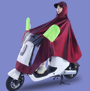 Poncho Impermeabile Integrale Antipioggia per E-Bike, Extra Lungo e Rinforzato, Mantella Impermeabile per Ciclismo Monoposto - Product Image 3