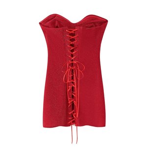 Sexy dimagrante schiena schiena schiena petto <span class=keywords><strong>Mini</strong></span> abiti Glitter donna moda - Product Image 5