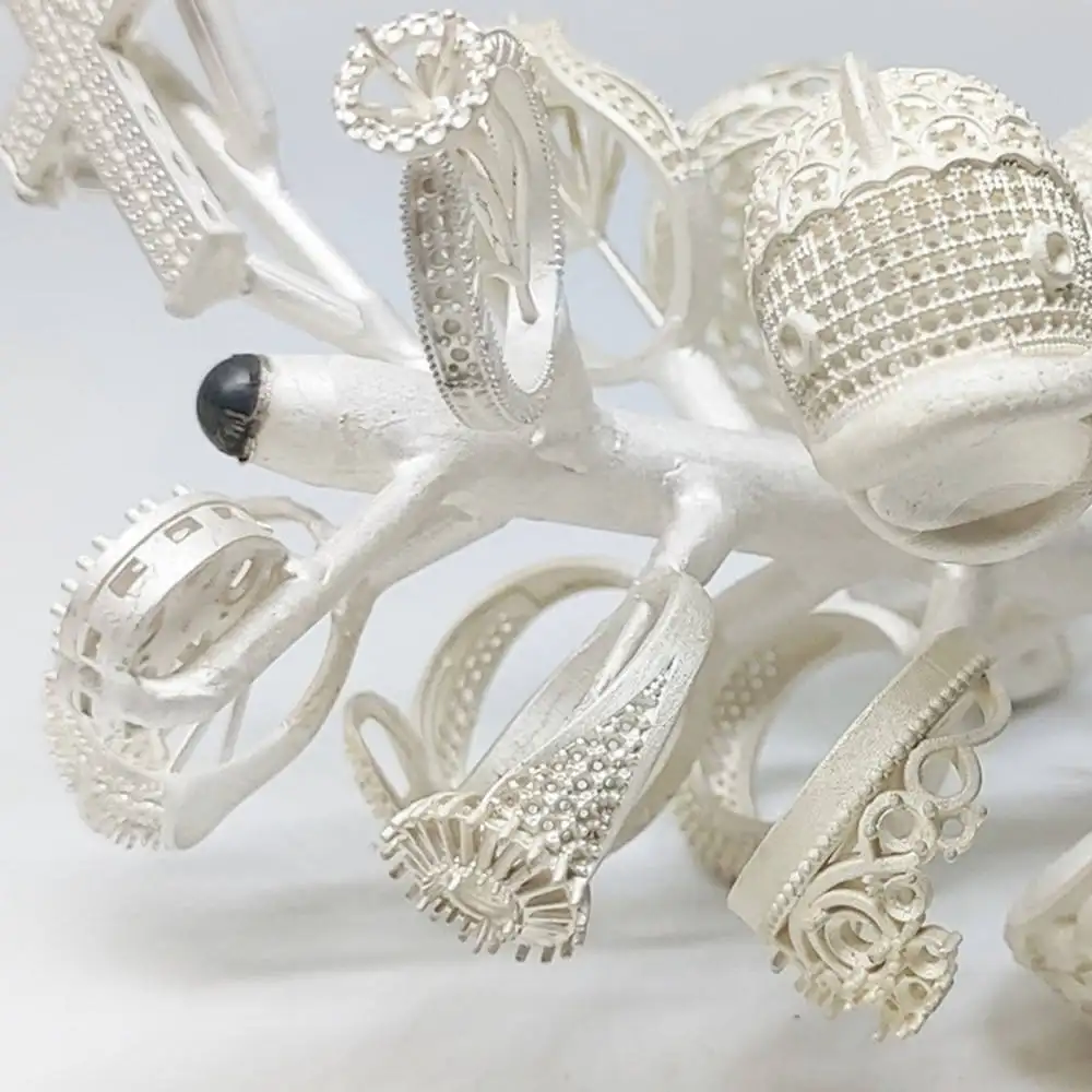 आभूषण कास्टिंग के लिए YOUSU 3D प्रिंटर ब्लैक कास्टेबल रेज़िन लिक्विड कास्टेबल 3D प्रिंटिंग रेज़िन