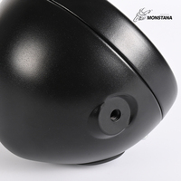 Precio de fábrica, faro delantero automático, haz Alto y Bajo con ojo de ángulo, Faro de montaje de motocicleta LED redondo de 5,75 pulgadas