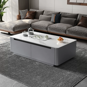Tavolini da Caffè in <span class=keywords><strong>Legno</strong></span> Moderni per Soggiorno, Tavolino di Lusso in <span class=keywords><strong>Legno</strong></span> Moderno - Product Image 1