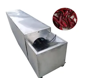 Machine commerciale de découpe de queue de poivre rouge, Machine de découpe et d'extraction de tige de piment sec