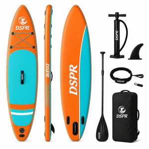 Planche de SUP gonflable double couche en PVC de 3 m de large pour débutants, avec tapis de pont en EVA, idéale pour les excursions sur eau calme - Vente en gros - Product Image 1