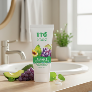 Crème pour les mains hydratante et nourrissante TTO, parfum avocat, extrait de Centella Asiatica, acide hyaluronique, beurre de karité, 50 ml - Product Image 3