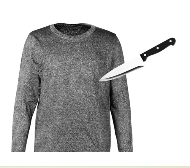 American Standard Anti-Cut Short-Sleeved Woven Safety Clothing Level 4 & 5 Protection for Personal Use