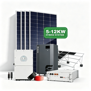 Batterie 51.2V 5KWH 10KWH 15KWH et kit solaire hybride complet pour maison 10KW 6KW pour système solaire domestique 15KW - Product Image 5