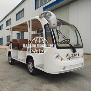 Nouvelle voiturette de golf électrique RC grande capacité 8 places avec batterie au lithium et système de sécurité ABS pour le transport touristique en Chine - Product Image 1