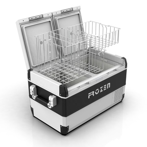 Tủ lạnh ô tô 95L Big 12v Tủ lạnh nhỏ gọn Máy làm mát du thuyền để cắm trại và ngoài trời - Product Image 2