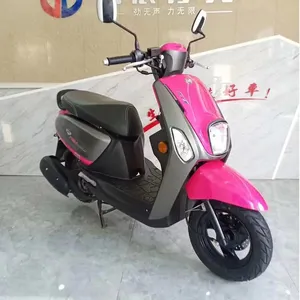 2023 más barato 50cc 110cc Gas combustible alimentado Scooter con Pedal para adultos motocicleta de carreras