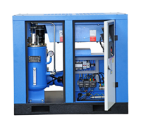 Compresor de Aire de Tornillo 500L 220V/380V 50Hz 10HP 7.5KW 8-10Bar para Máquina de Embalaje de Servicio Automotriz, Máquina de Soldadura