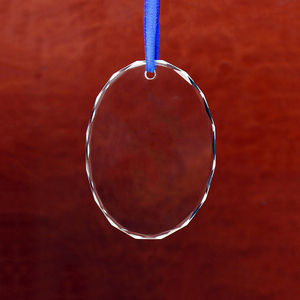 Cheap Blank <strong>Christmas</strong> Hanging Flat Glass Pendant Church Ornament <strong>Wholesale</strong> - Product Image 3